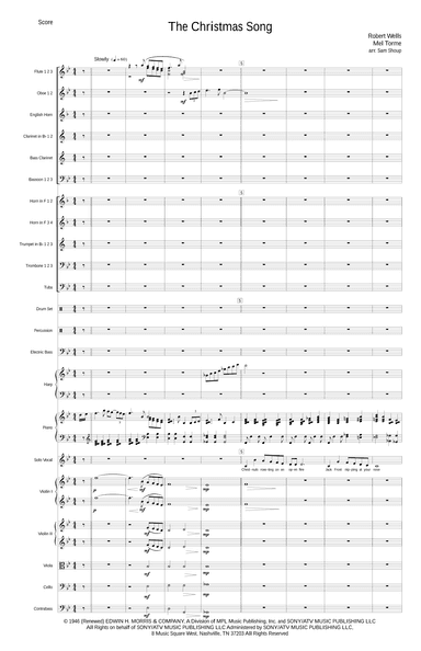 The Christmas Song (chestnuts Roasting On An Open Fire) (arr. Sam Shoup)
