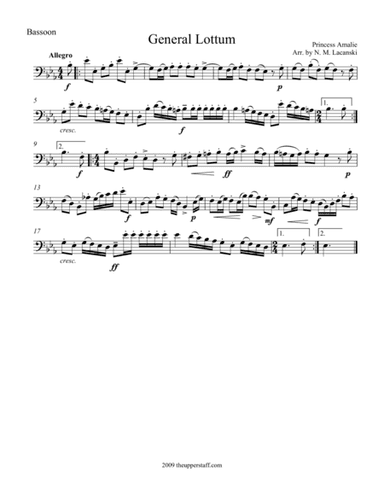 General Lottum (arr. Nick Lacanski)