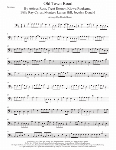 Old Town Road (remix) (arr. Kevin Busse)