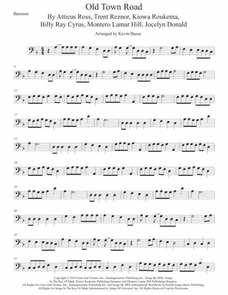Old Town Road (remix) (arr. Kevin Busse)