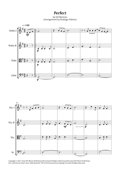 Perfect (arr. Rodrigo Faleiros)