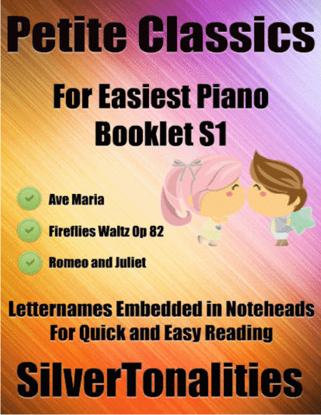 Petite Classics for Easiest Piano Booklet S1 (arr. SilverTonalities)