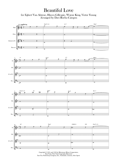 Beautiful Love (arr. Davi Rocha Campos)
