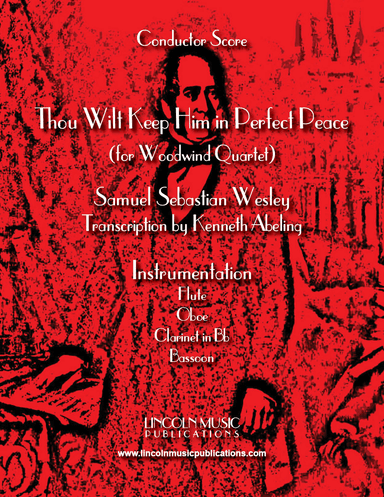 Thou Wilt Keep Him in Perfect Peace (for Woodwind Quartet) (arr. Kenneth Abeling)