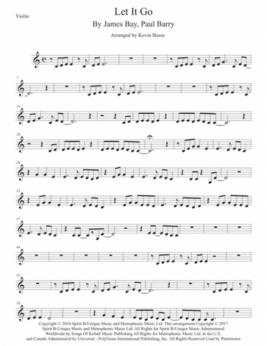 Let It Go (arr. Kevin Busse)