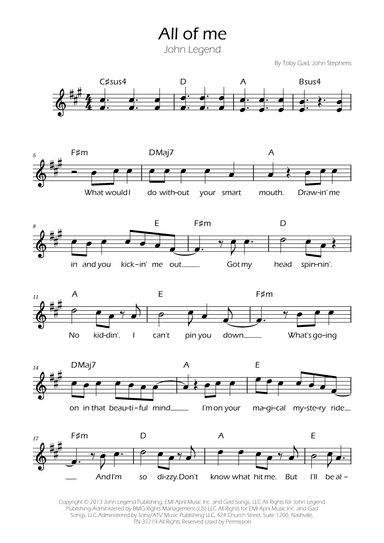 All Of Me (arr. Ygor Nunes)