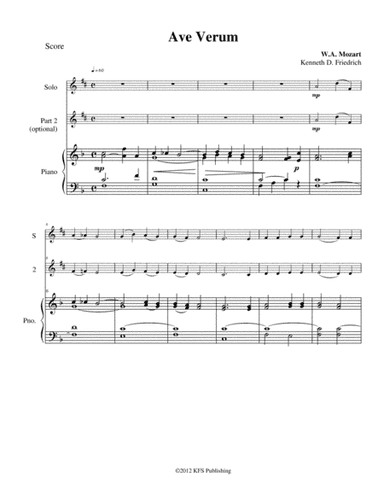 Ave Verum (arr. Kenneth D. Friedrich)