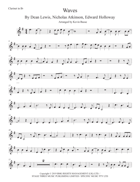 Waves (arr. Kevin Busse)