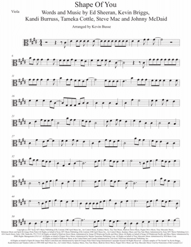 Shape Of You (arr. Kevin Busse)