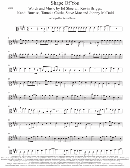 Shape Of You (arr. Kevin Busse)