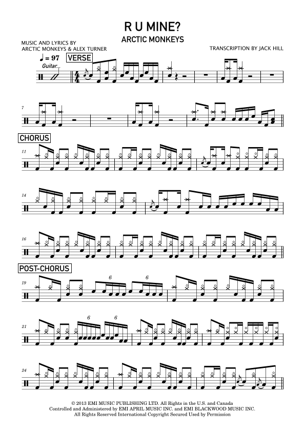 R U Mine? (arr. Jack Hill)