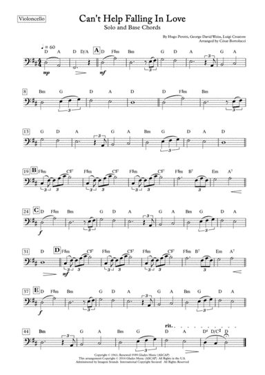 Can't Help Falling In Love (arr. ACT Bortolucci)