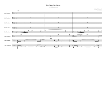 The Way We Were (arr. Adapted and arranged by David Watson)