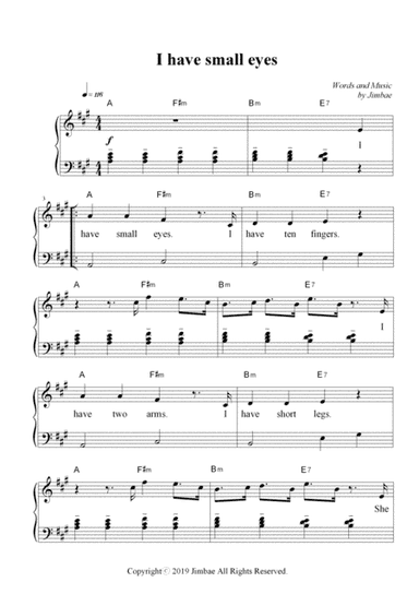 How's the weather?(Nursery Rhymes for Easy Piano)