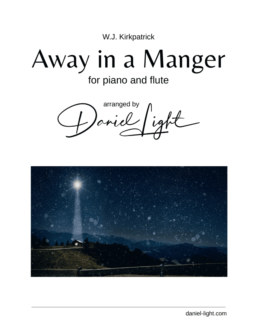 Away in a Manger (Flute/Piano) (arr. Daniel Light)