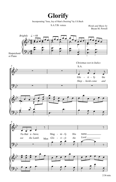 Glorify (arr. Bryan M. Powell)