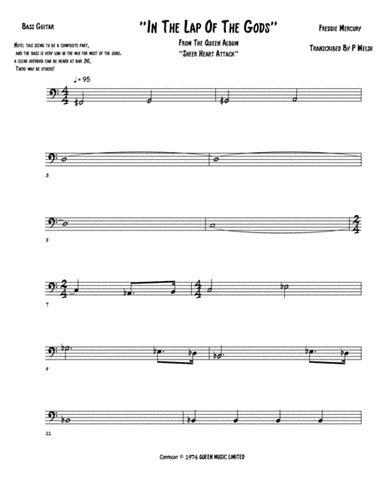 In The Lap Of The Gods (arr. Accubass)