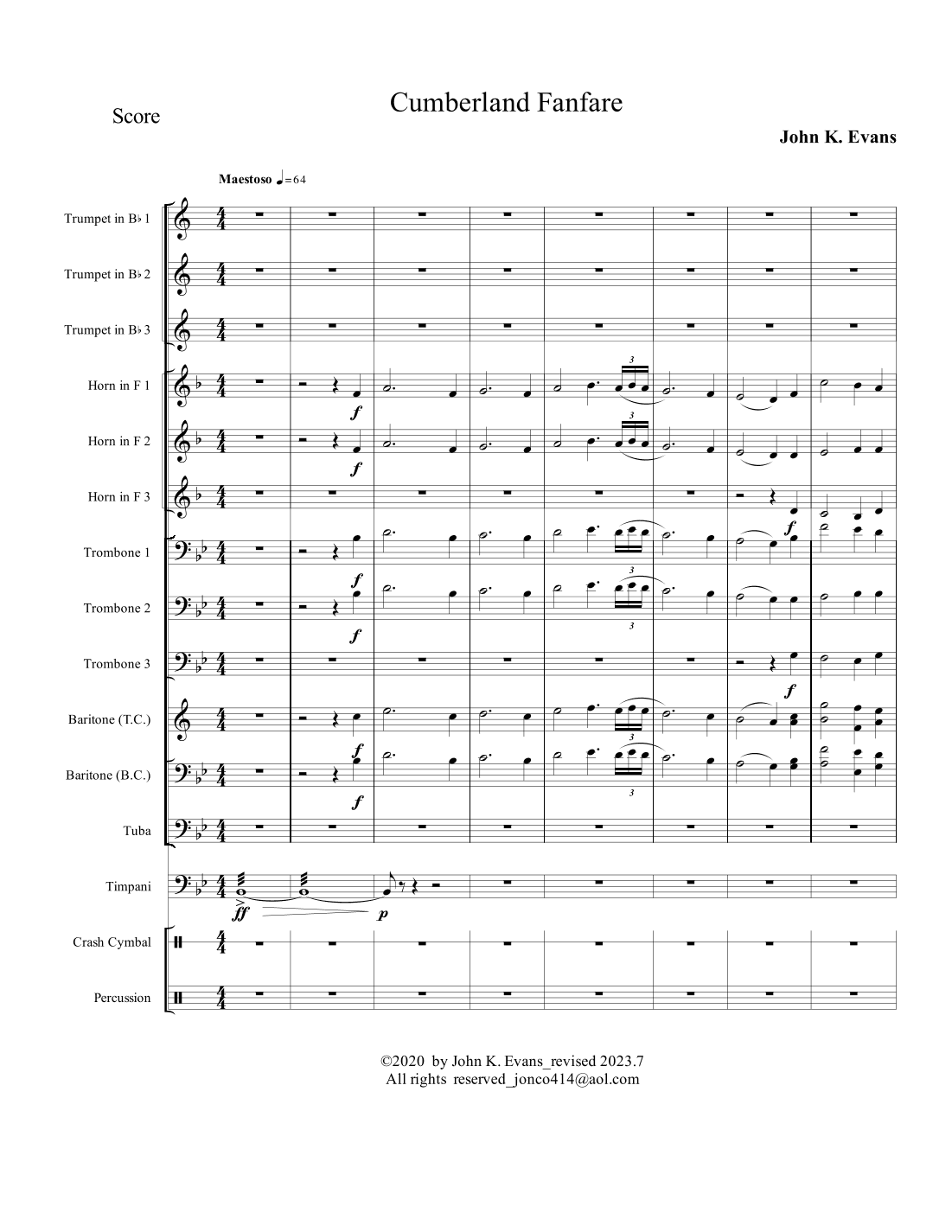 The Cumberland Fanfare