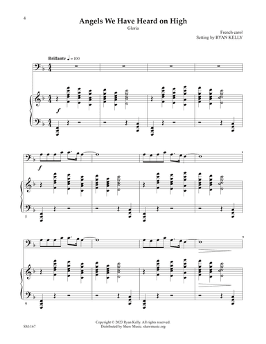 Angels We Have Heard on High (trombone, piano) (arr. Ryan Kelly)