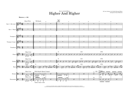 (your Love Has Lifted Me) Higher And Higher (arr. Daryl McKenzie)