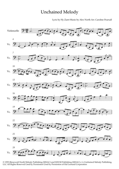 Unchained Melody (arr. Caroline Pearsall)