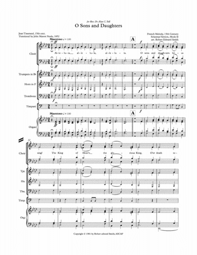 O Sons and Daughters (arr. Robert Edward Smith)