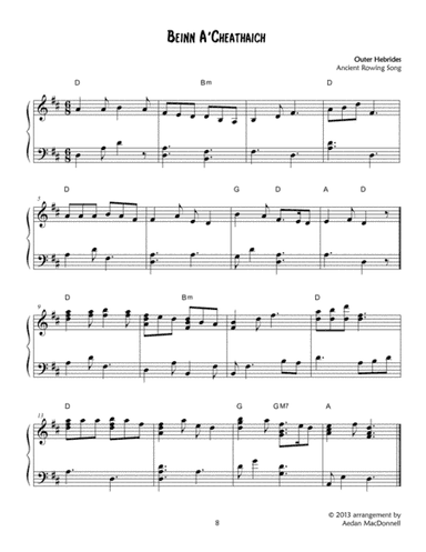 Beinn A'Cheathaich - Outer Hebrides (arr. Harp use Inspirations)