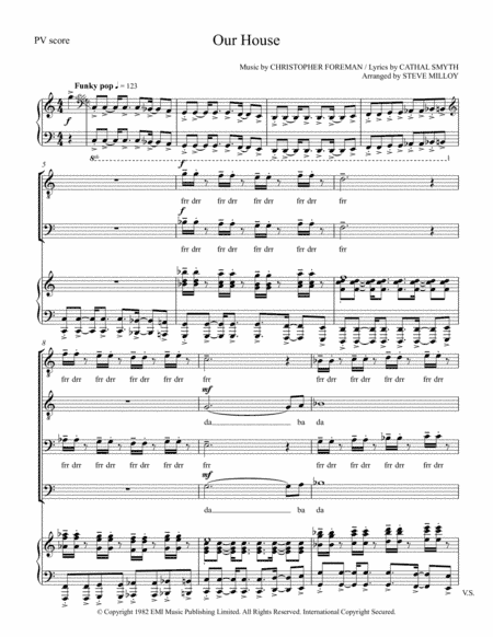 Our House (arr. Steve Milloy)
