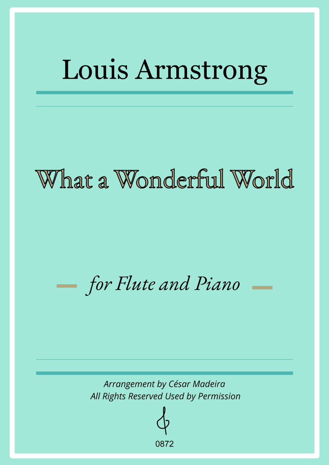 What A Wonderful World (arr. César Madeira)