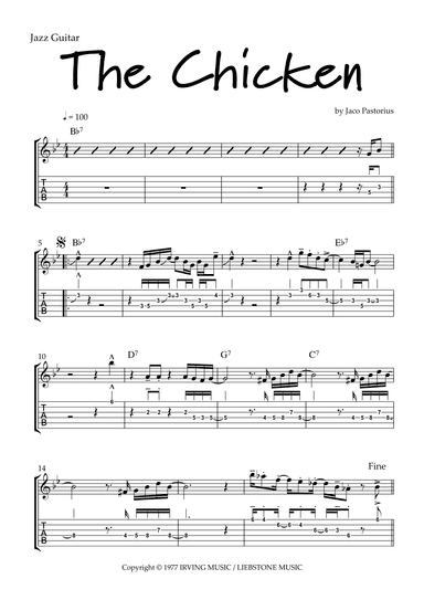 Chicken Soup (arr. edited by Dr. LeRoy Henry)