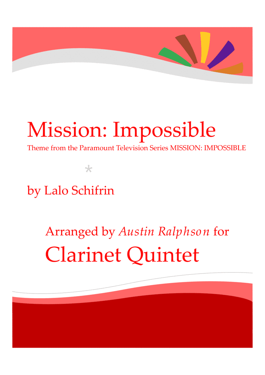 Mission: Impossible Theme  from the Paramount Television Series MISSION: IMPOSSIBLE (arr. Austin Ralphson)