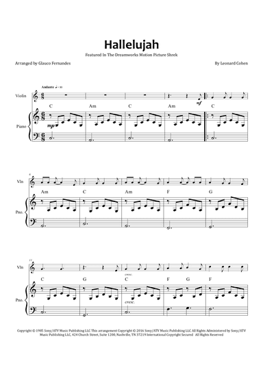 Hallelujah (arr. Glauco Fernandes)