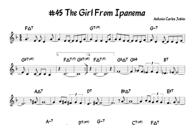 The Girl From Ipanema (garôta De Ipanema) (arr. John Fries)