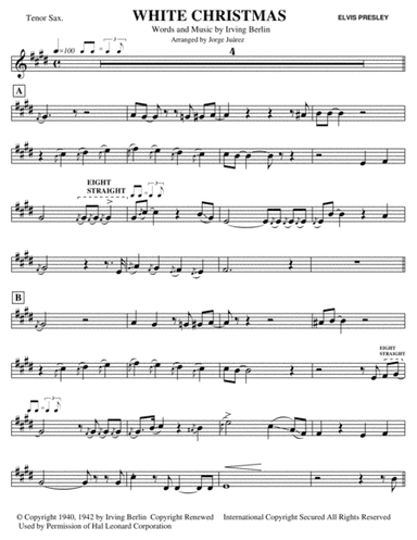 White Christmas (arr. Jorge Juárez)