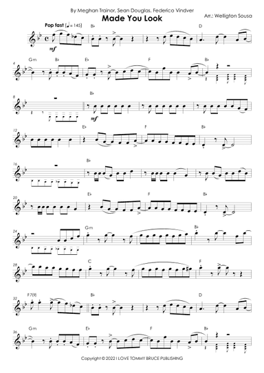 Made You Look (arr. Jose Welligton Sousa de Castro)