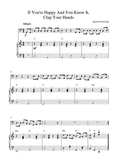If You're Happy And You Know It, Clap Your Hands (arr. Kaiserin Rebecca)