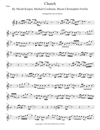 Church (take Me Back) (arr. Kevin Busse)