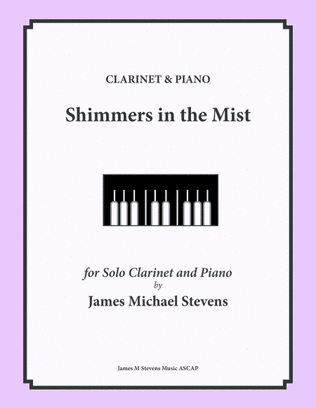 Shimmers in the Mist - Clarinet & Piano