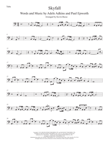 Skyfall (arr. Kevin Busse)