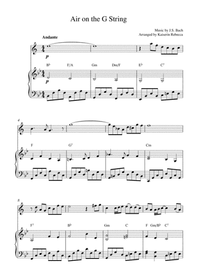 Air on the G String (arr. Kaiserin Rebecca)