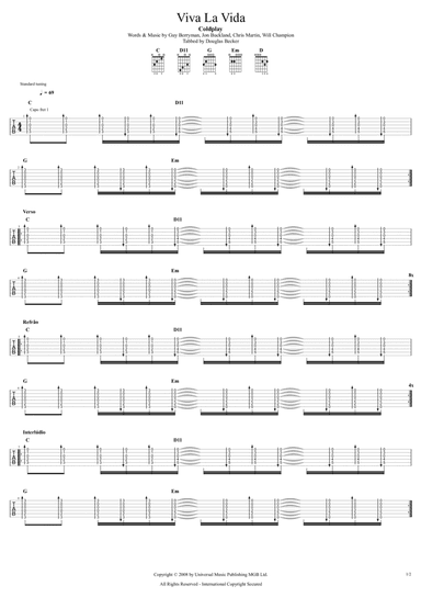 Viva La Vida (arr. Douglas Becker)