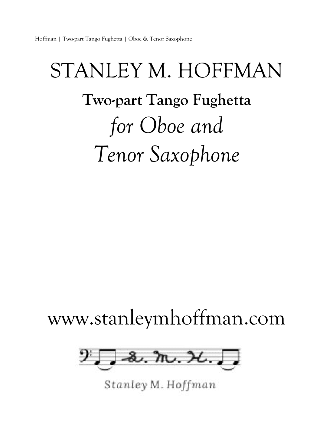 Two-part Tango Fughetta