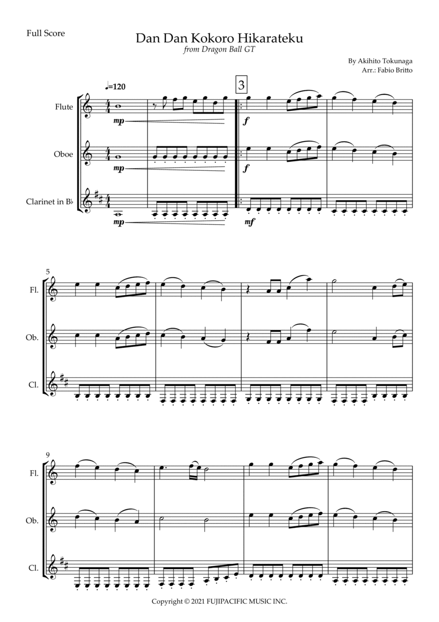 Dragon Ball Gt (arr. Fabio Britto)
