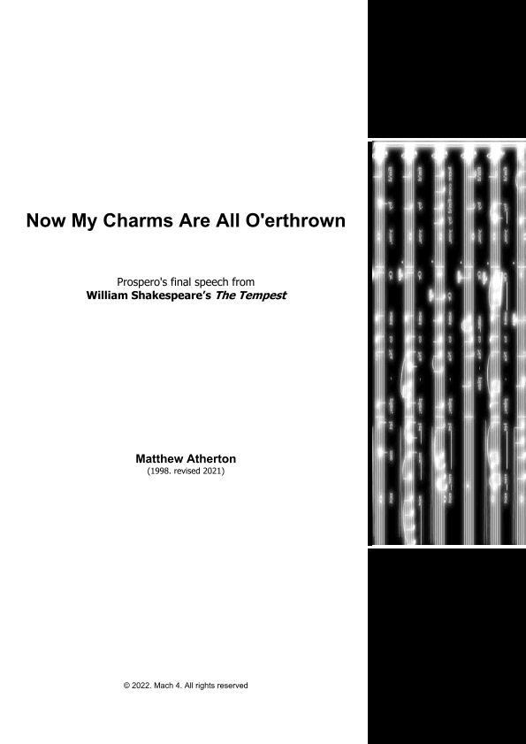 Now My Charms Are All O'erthrown