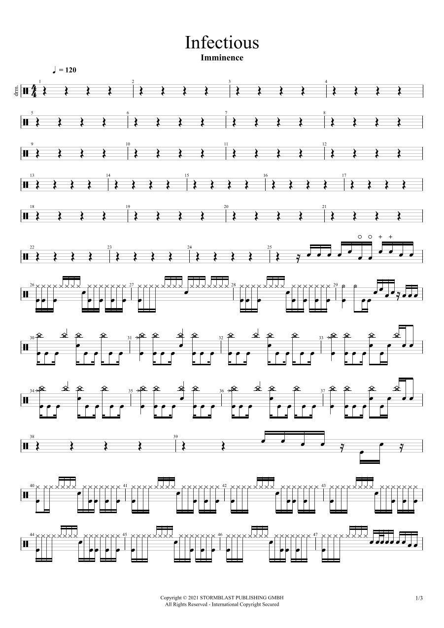 Infectious (arr. Cyril Mayer)