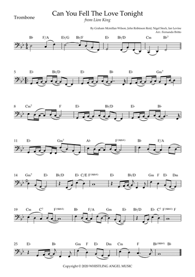 Can You Feel The Love Tonight (arr. Fernando Britto)