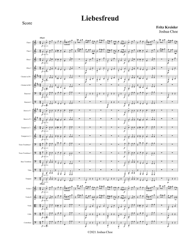 3 Old Viennese Dances (arr. Joshua Choe)