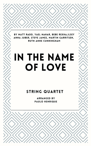 In The Name Of Love (arr. Paulo Henrique)