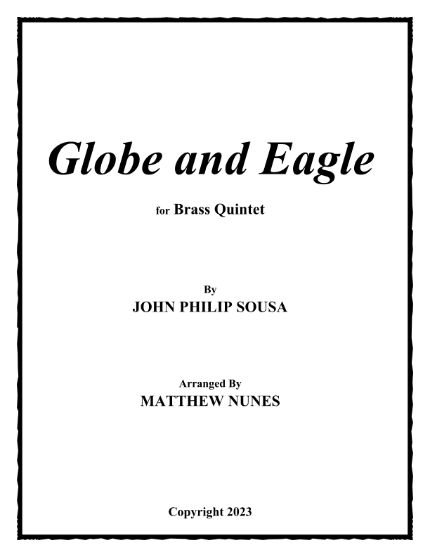 Globe and Eagle (arr. Matthew Nunes)