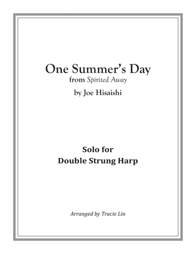 One Summer's Day (arr. Tracie Lin)